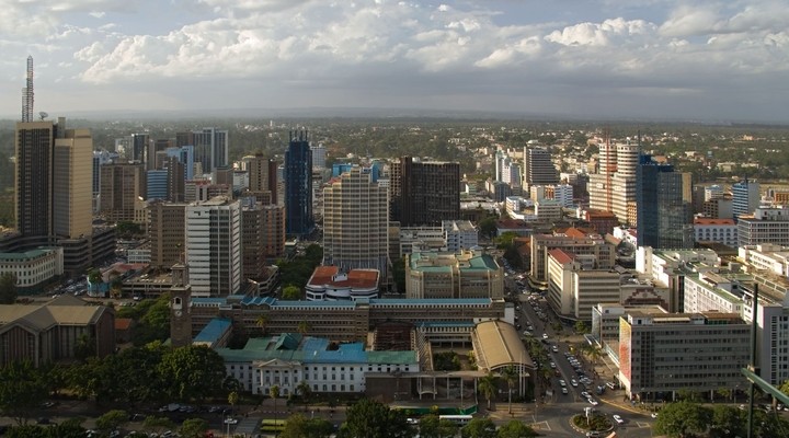 Mooi plaatje van Nairobi