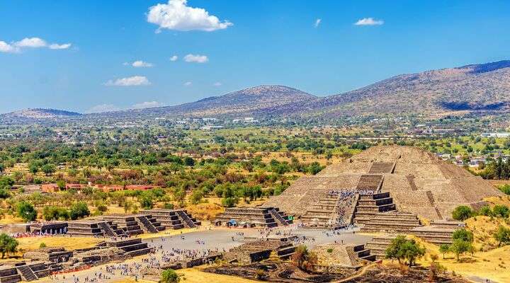Piramide van de maan in Teotihuacán