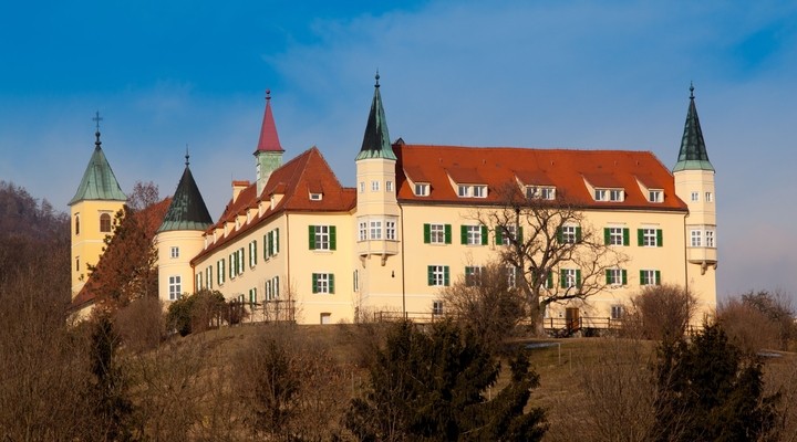 Kasteel Sankt Martin in Graz, Oostenrijk