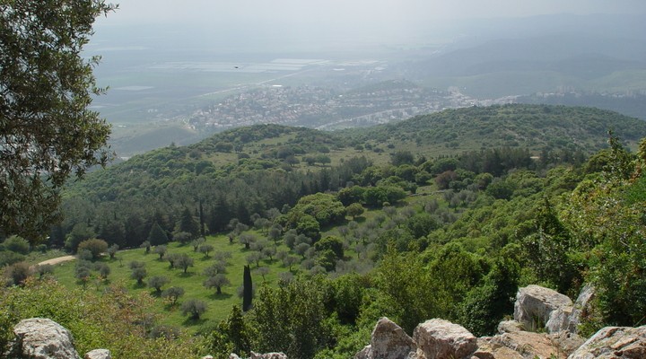 Carmelgebergte, reizen in Israël, landschap