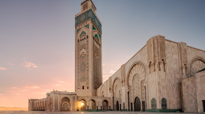 De prachtige Hassan II-Moskee