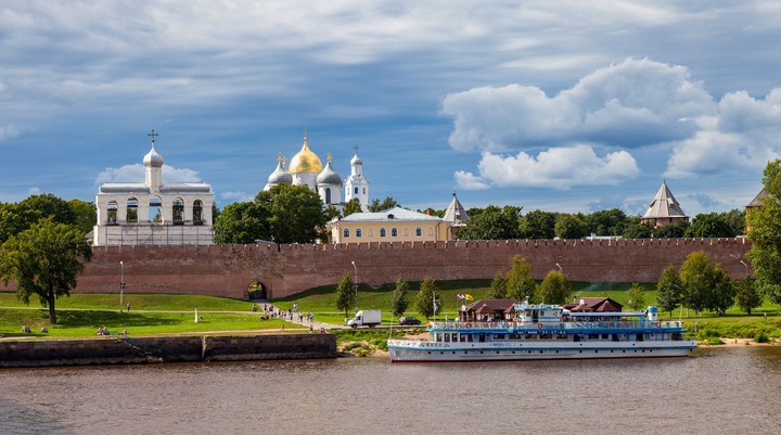 Het Kremlin van Novgorod