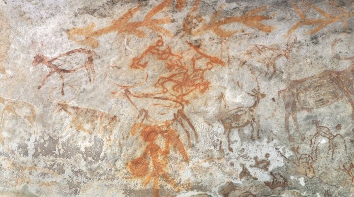 De prehistorische grotten van Bhimbetka