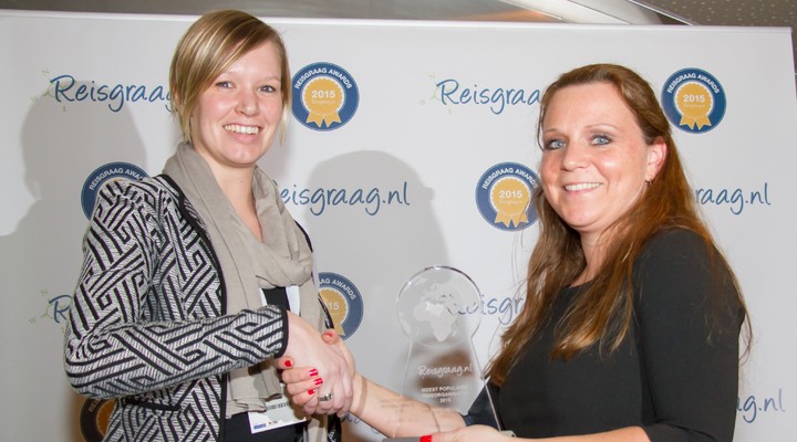 Effeweg met Reisgraag award