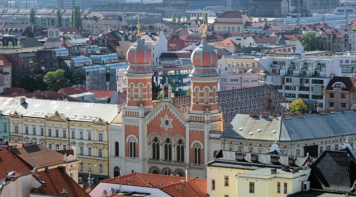 Stadsbeeld Plzen - Tsjechië