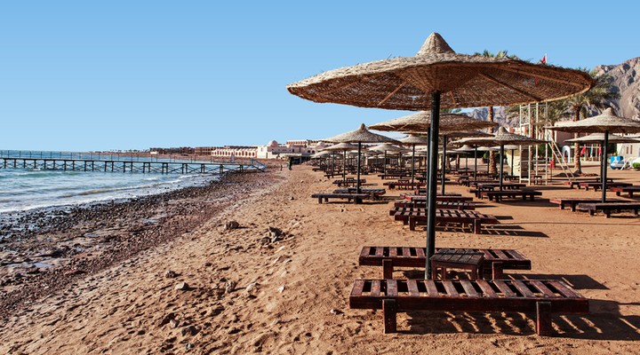 Strand Safaga Egyptische badplaats