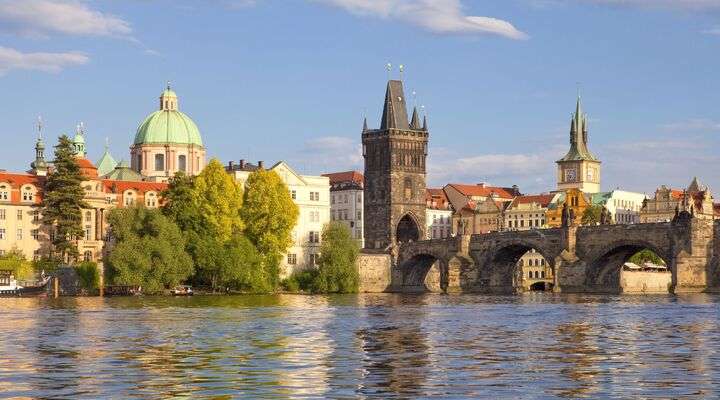 Karelsbrug Praag in Tsjechie