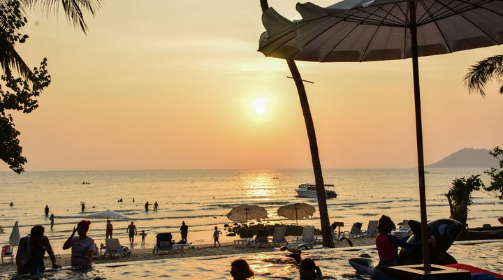Zonsondergang Koh Samet