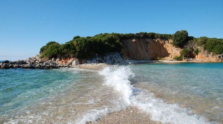 Ksamil in Abanië