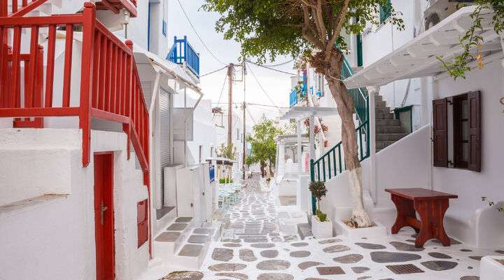 Mykonos-stad