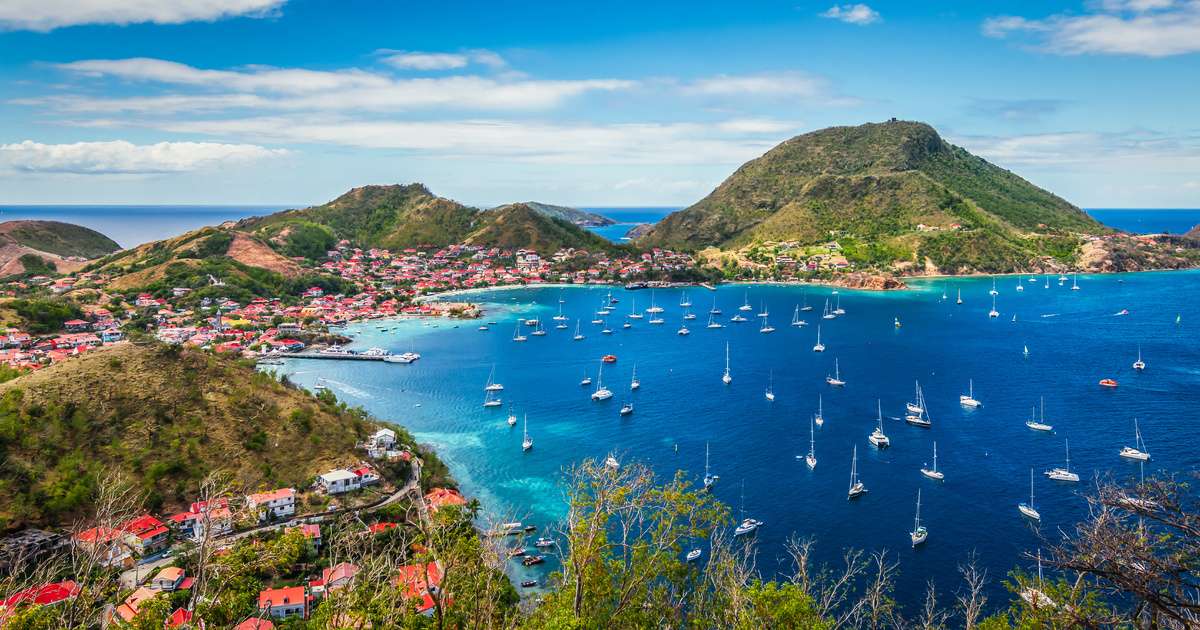 Guadeloupe en het fictieve eiland St.Marie