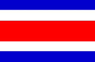 Vlag Costa Rica