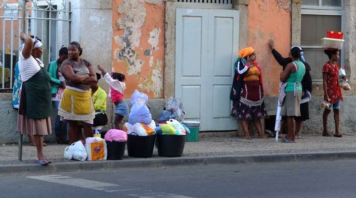 Oude centrum Praia