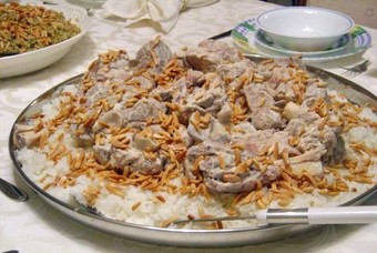 Jordaanse mansaf
