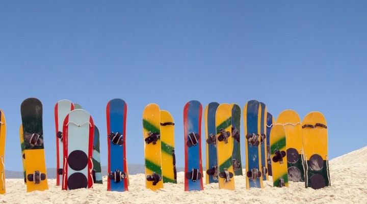 Sandboarden