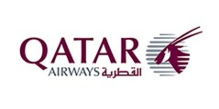 Logo van Qatar Airways