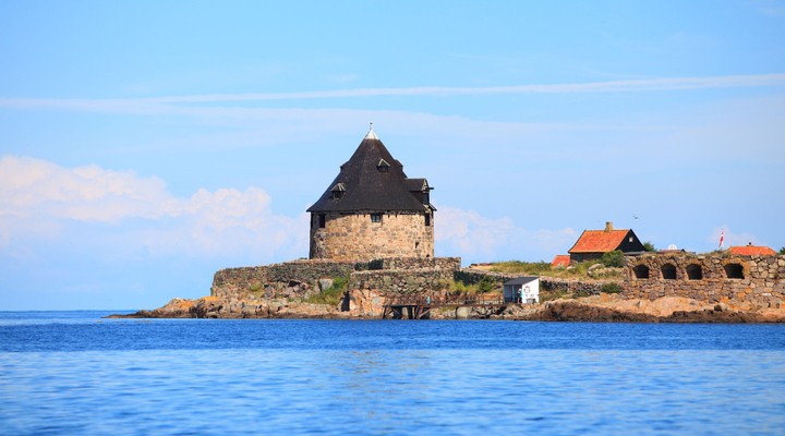 Fort Bornholm eiland Denemarken