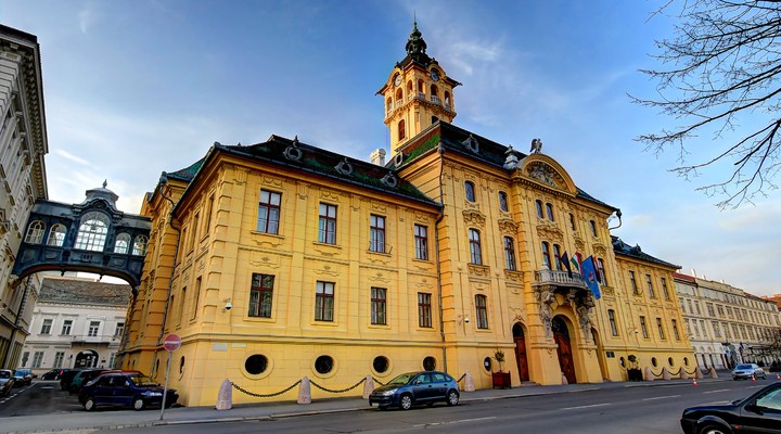 Stadhuis Szeged, Hongarije