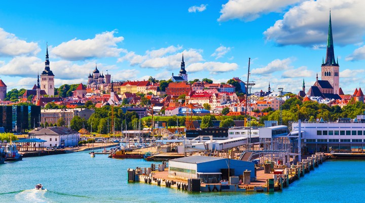 De hoofdstad Tallinn