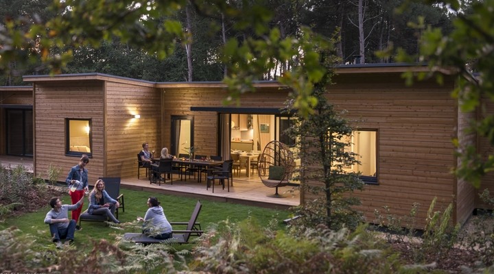 Een van de nieuwe cottages