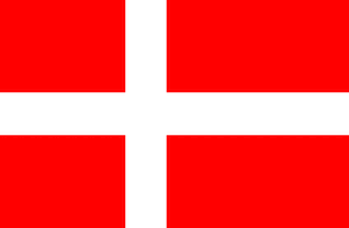 Vlag Denemarken