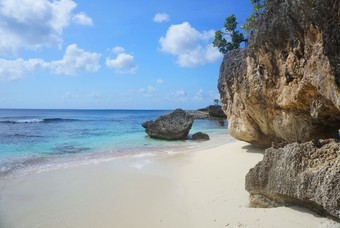 Het prachtige strand van Bonaire