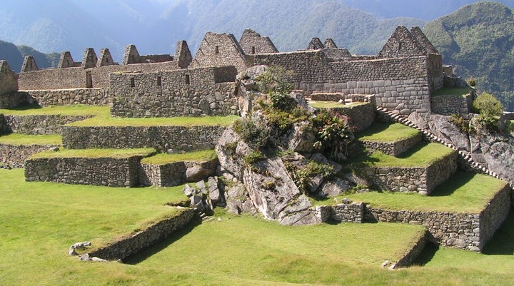 Oude stad Machu Picchu