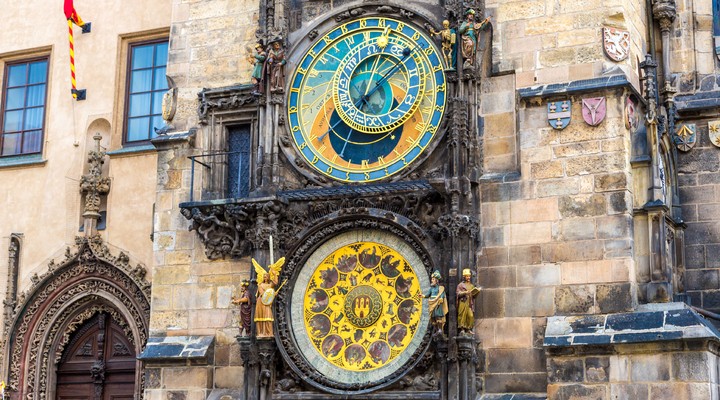 het bijzondere uurwerk in Praag, Tsjechië
