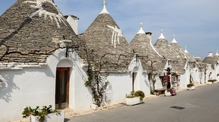 Het plaatsje Alberobello