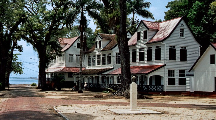 Historische binnenstad van Paramaribo