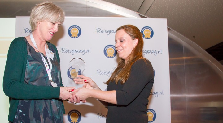 Rosetta Reizen met award Reisgraag.nl