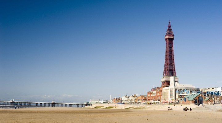 Vuurtoren Blackpool Engeland