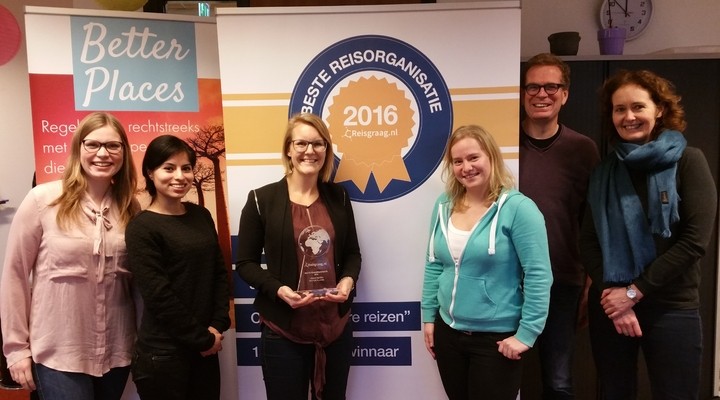 Better Places neemt award in ontvangst