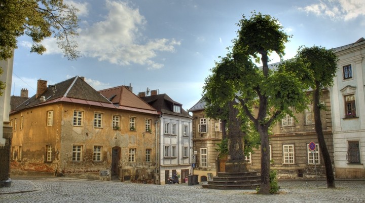 Plein in Olomouc - Tsjechië