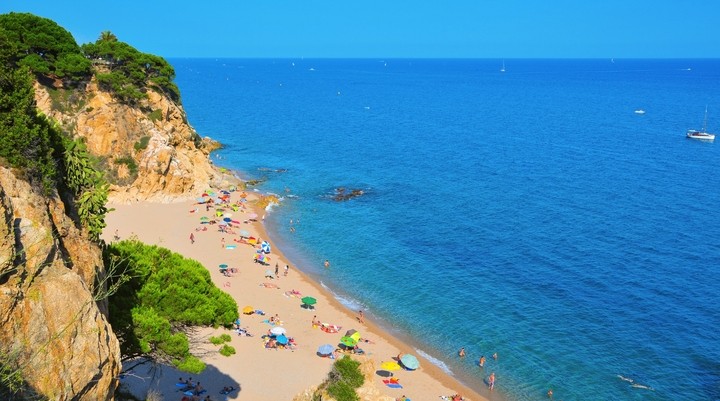 Stranden van Calella