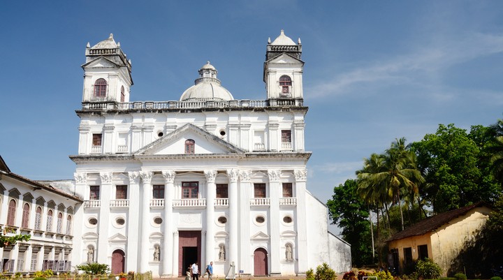 Het centrum van Velha Goa