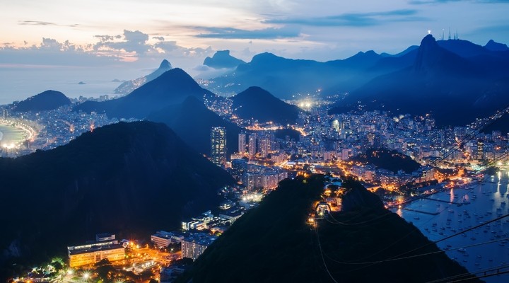 Rio de Janeiro avond