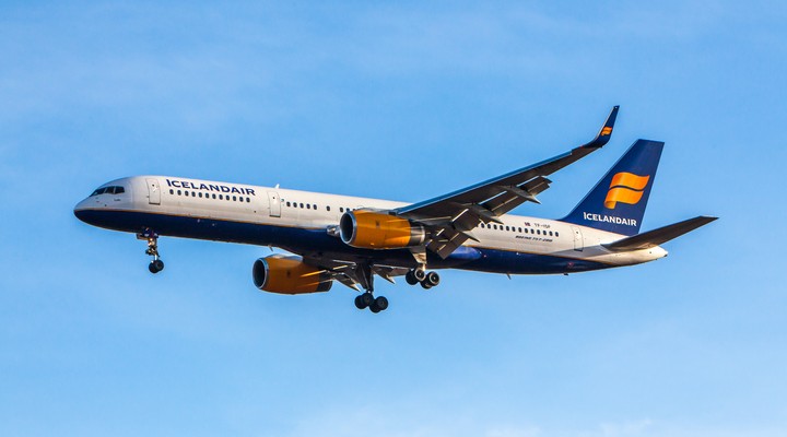 Vliegtuig van Icelandair