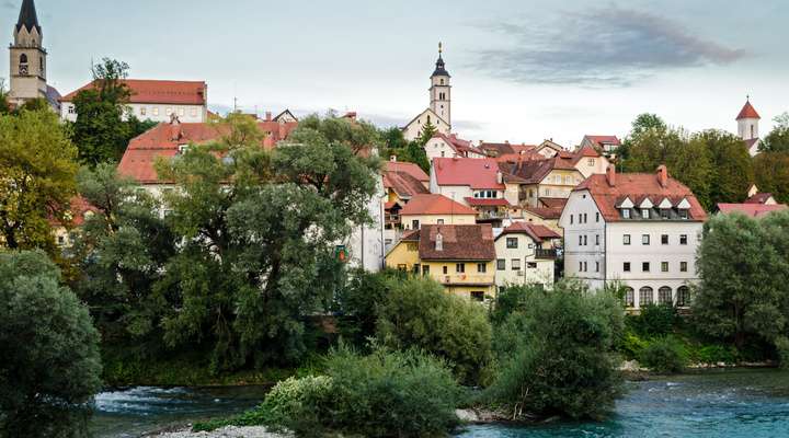 Oude stadscentrum Kranj
