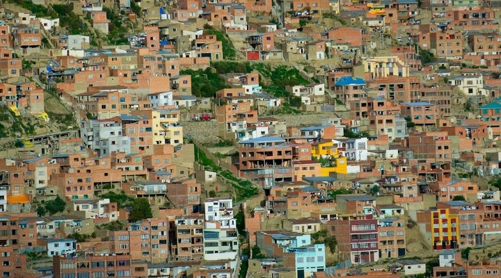 Huizen in La Paz