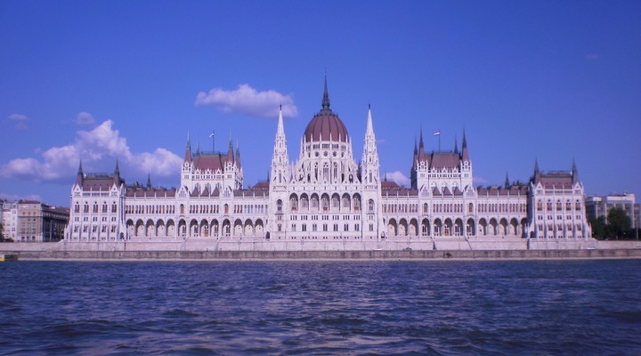 Boedapest aan de Donau, hoofdstad Hongarije