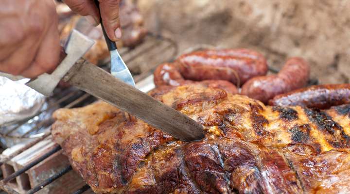 Asado, nationale maaltijd Argentinie