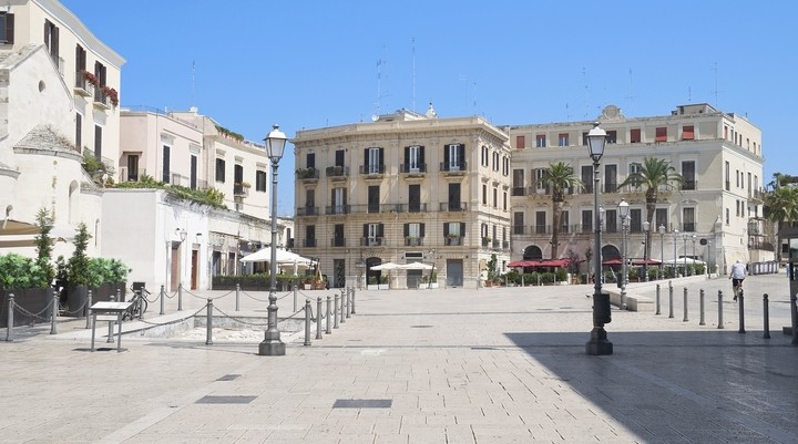 Het centrum van Bari
