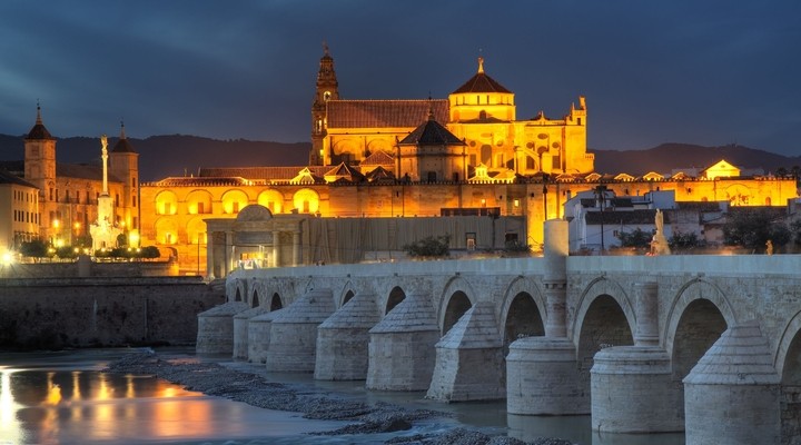 Zonsondergang Córdoba - Spanje