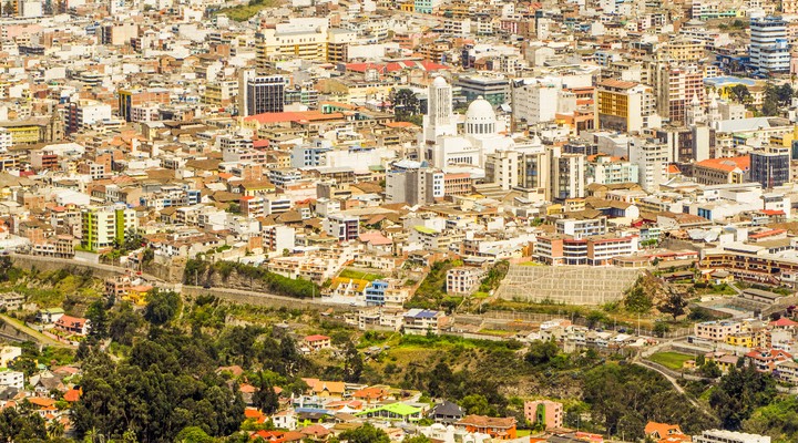 San Juan de Ambato in Ecuador