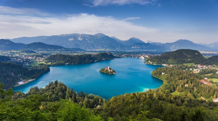 Bled meer in Slovenië