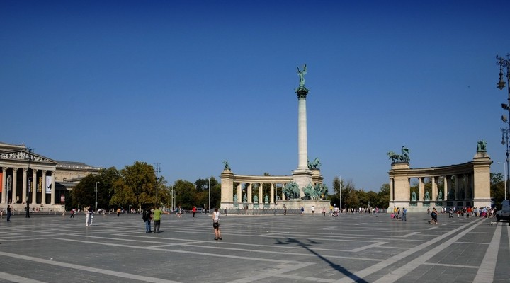 Heldenplein Boedapest, Hongarije