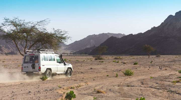 Woestijnen in Egypte