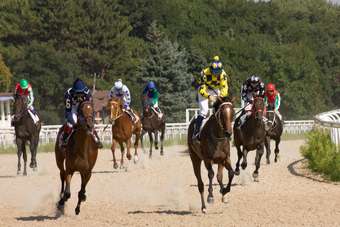 Paardenraces in Turkmenistan