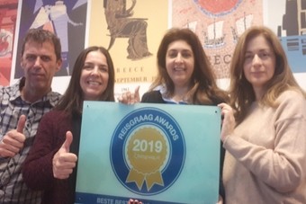 Griekenland wint Reisgraag Award 2019